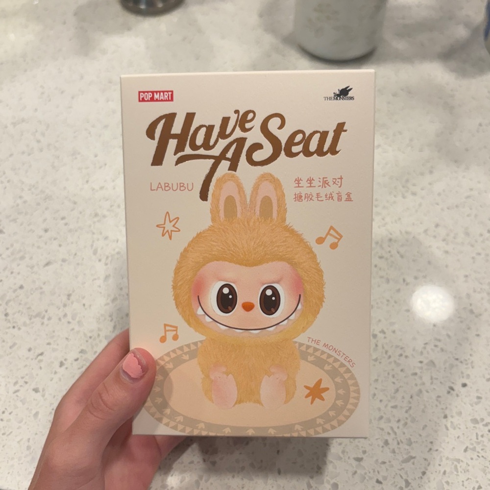 Labubu 'Have A Seat' Toy - Random Blind Box